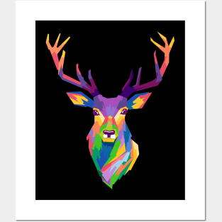 DEER POP ART Posters and Art